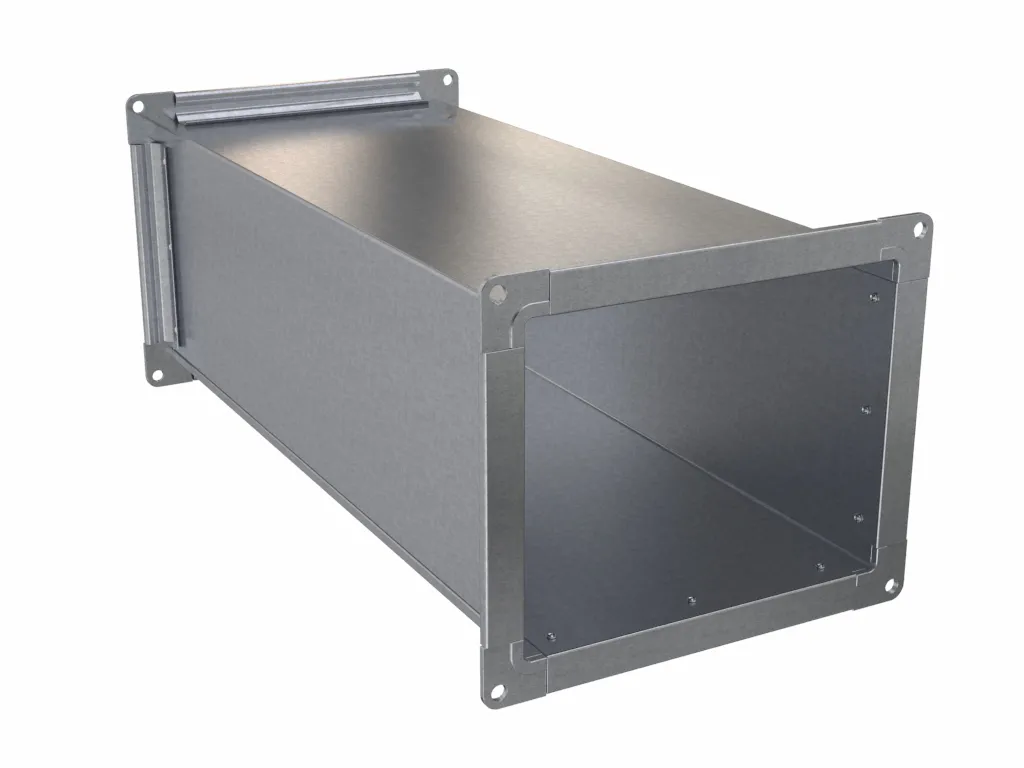 Прямоугольный воздуховод  1.25 м алюминий 300х100 мм