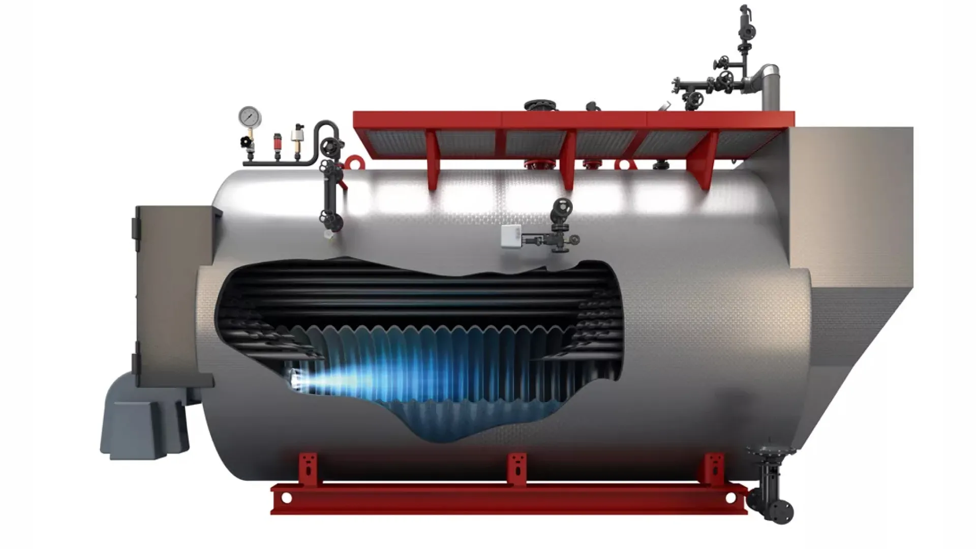 Котел паровой газ Buran Boiler