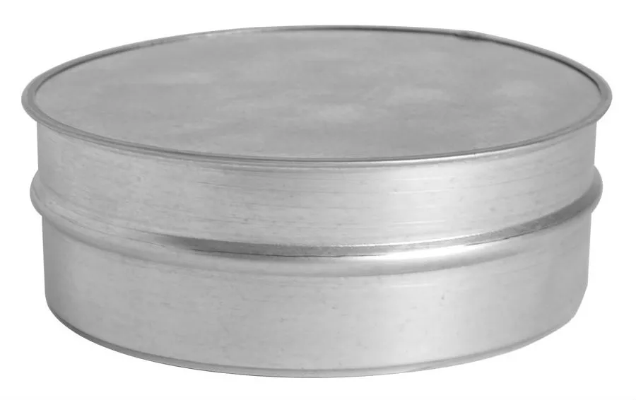 Заглушка вентиляционная 315х0.5 мм круглая оцинкованная сталь