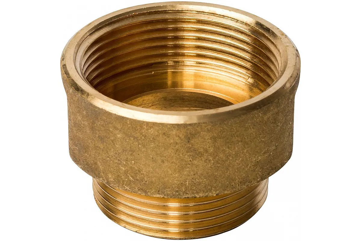 Переход латунный наружная резьба 3/4"х1/2" мм
